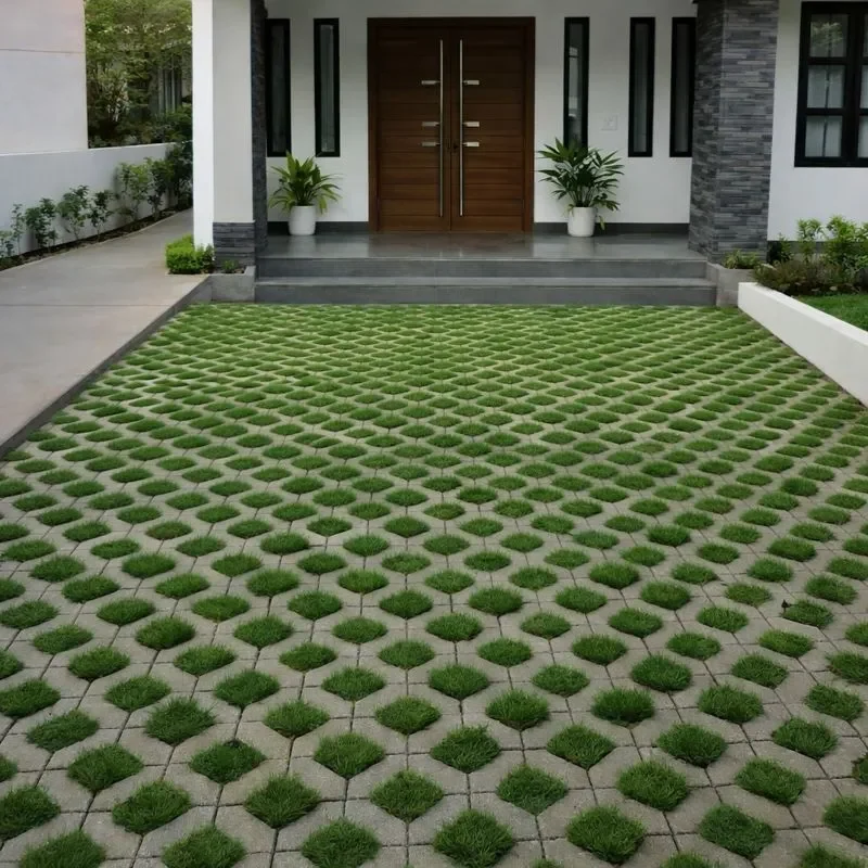 Grass Paver Work
